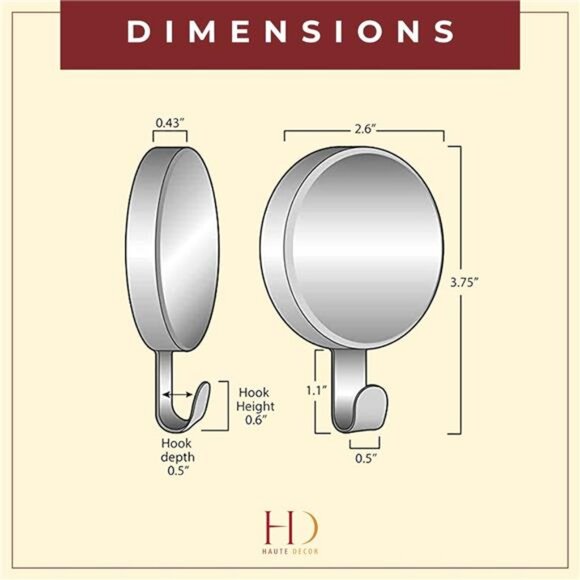 Attract Magnetic Hanger, 1 Pack - Strong Magnet Hook for Metal Doors and Surface - Picture 3 of 7